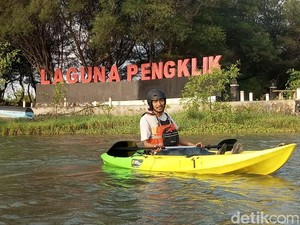 Horee!! Ada Wisata Kano di Laguna Pengklik Bantul