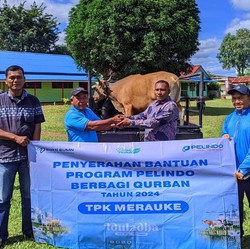 Idul Adha 1445 H, Pelindo Petikemas Salurkan 215 Hewan Kurban