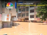 5 Tewas & 15 Hilang Setelah Hujan di Meizhou, Guangdong, China