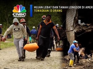 Hujan Lebat & Tanah Longsor di Amerika Tengah Tewaskan 13 Orang