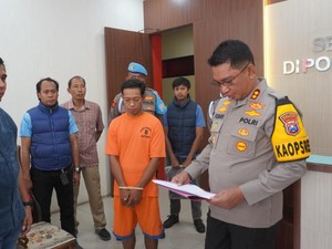 Pria Pembacok Debt Collector di Bangkalan Jadi Tersangka