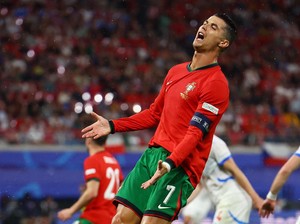 Catatan Buruk Ronaldo di Fase Grup Euro 2024