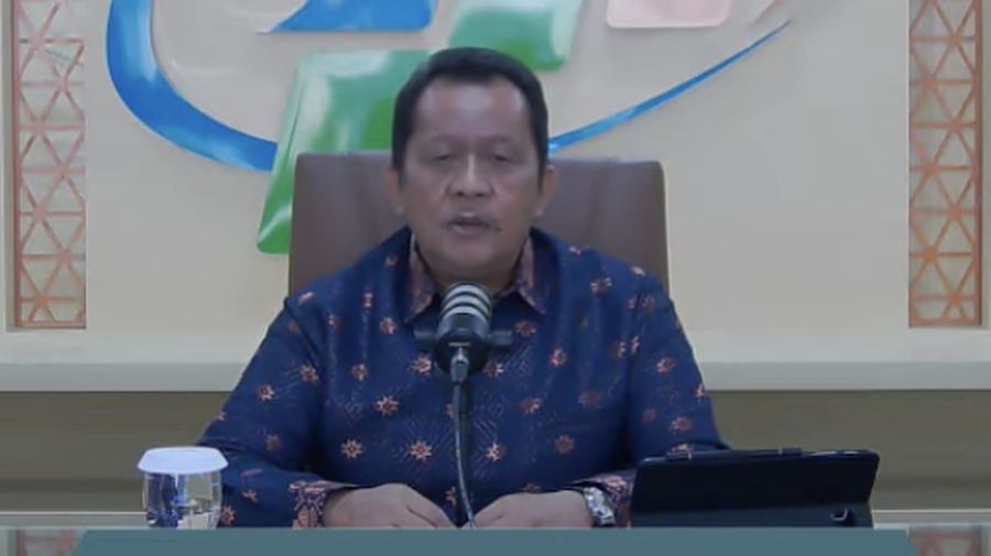 Deputi Bidang Statistik Produksi BPS, M. Habibullah. (YouTube/BPS Statistics)