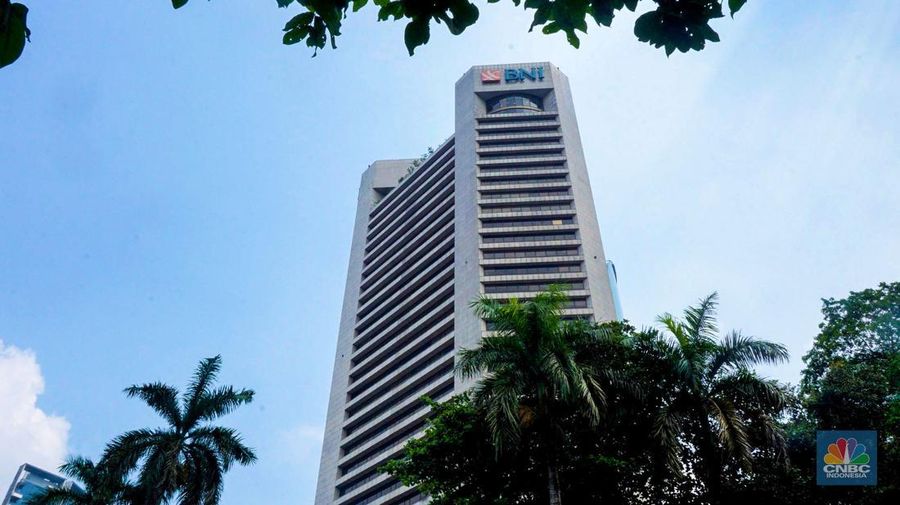 Gedung Bank Negara Indonesia (BNI). (վ/Muhammad Sabki)