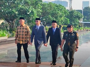 Heru Budi Ziarah ke TMP Kalibata Jelang HUT Jakarta