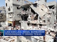 Video: Lagi Dan Lagi, Israel Bombardir Pengungsian, 17 Orang Tewas