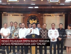Video: Menko Polhukam Pimpin Rapat Perdana Satgas Berantas Judi Online