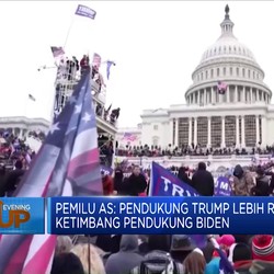 Video: Pendukung Trump Lebih Royal Ketimbang Pendukung Biden