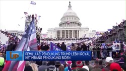 Video: Pendukung Trump Lebih Royal Ketimbang Pendukung Biden