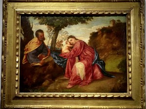 Karya Titian yang Dicuri Rest on the Flight into Egypt Akan Dilelang