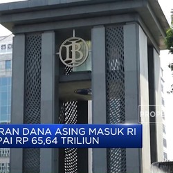 Video: Aliran Dana Asing Masuk RI Capai Rp 65,64 Triliun