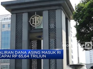  Aliran Dana Asing Masuk RI Capai Rp 65,64 Triliun