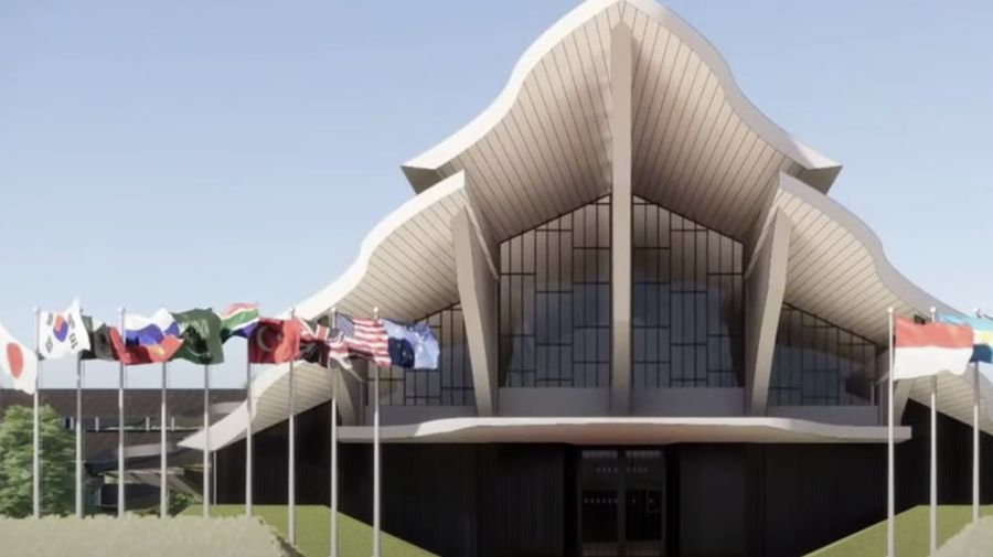 Bandara Nusntara Airport atau VVIP IKN. (YouTube/ Sekretariat Presiden)
