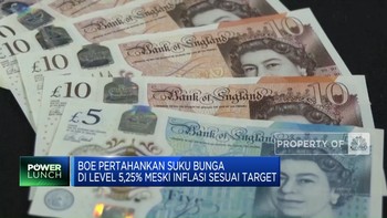 Video: BoE Pertahankan Suku Bunga di 5,25% Meski Inflasi Sesuai Target