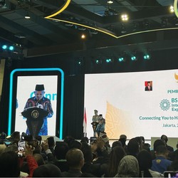 Genjot Industri Halal, Ma'ruf Amin Apresiasi Ajang BSI Ini