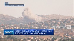 Video: Israel Balas Serangan Hizbullah, 2 Roket Merusak Kendaraan