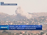 Video: Israel Balas Serangan Hizbullah, 2 Roket Merusak Kendaraan