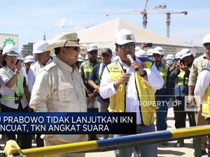 Video: Isu Prabowo Tak Lanjutkan IKN Mencuat, TKN Angkat Suara