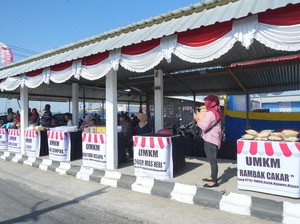Bupati Klaten Resmikan Kios di Rest Area Desa Gatak buat UMKM Lokal