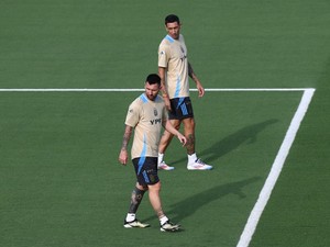 Scaloni: Nikmati Messi-Di Maria Selagi Bisa