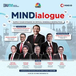 Live Now! Kupas Tuntas Mineral Kritis dalam Perspektif Geopolitik