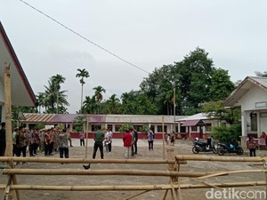 Pemkot Medan Pasang Plang Hak Milik di SDN yang Mau Ditembok