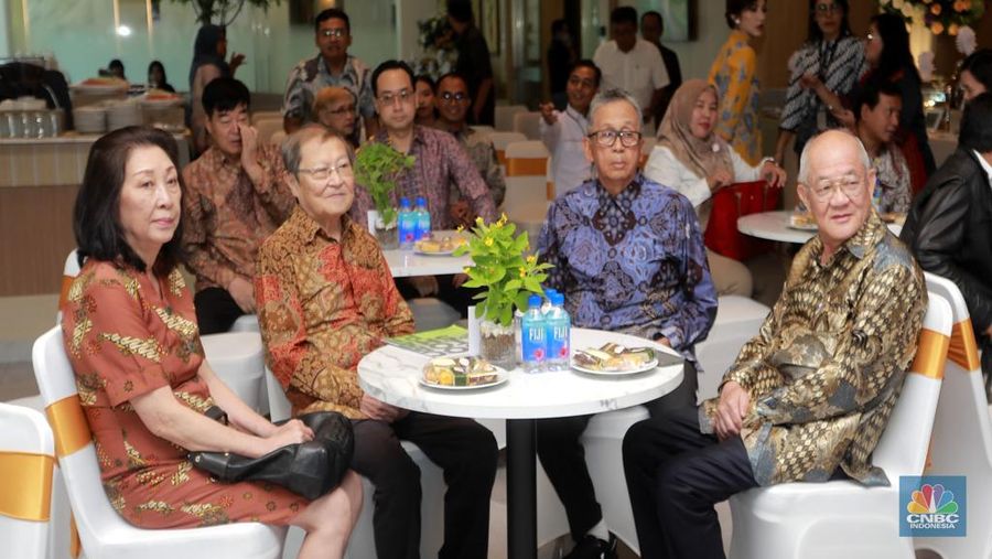 Penandatanganan Nota Kesepahaman dan Perjanjian Kerjasama antara PT.Bayan Resources, Tbk dengan doctorSHARE. (CNBC Indonesia/Muhammad Sabki)
