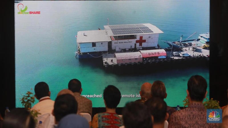 Penandatanganan Nota Kesepahaman dan Perjanjian Kerjasama antara PT.Bayan Resources, Tbk dengan doctorSHARE. (CNBC Indonesia/Muhammad Sabki)
