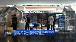 Sah! Ciputra Siap Tebar Dividen Rp 389 M, Setara Rp 21 Per Saham