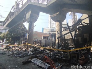 Kebakaran di Grogol, Korban Duga Tetangga Bakar Rumah Pakai Bensin