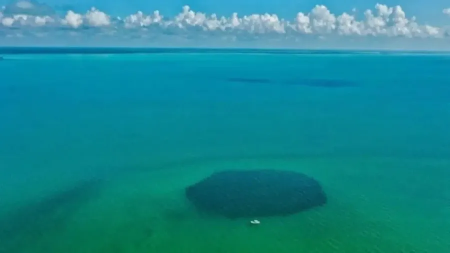 Taam Ja' Blue Hole, lubang terdalam di dunia