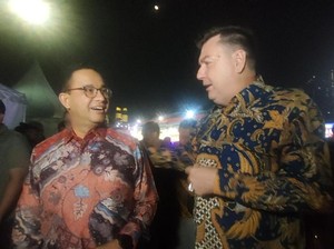 Pakai Batik Oranye, Anies Hadiri HUT ke-497 Jakarta di PRJ Kemayoran