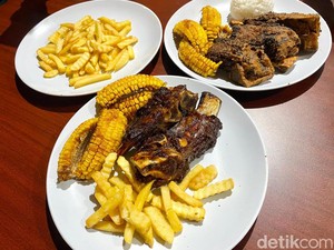 Atu Dua Iga : Empuk Juicy! Iga Bakar Australia Bareng Corn Ribs Renyah