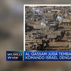 Video: Brigade Al Qassam Ledakkan Tank Israel di Gaza Selatan