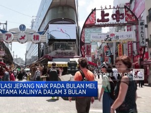  Inflasi Jepang Naik di Bulan Mei, Pertama Kalinya Dalam 3 Bulan