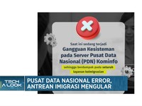 Video: Pusat Data Nasional Error, Antrean Imigrasi Mengular