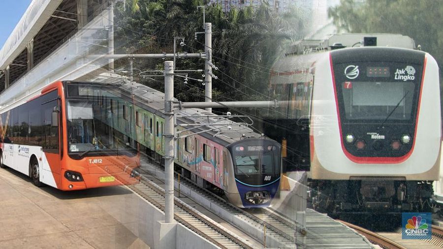 Foto kolase TransJakarta, MRT Jakarta, LRT Jakarta. (²©²ÊÍøÕ¾) Foto kolase TransJakarta, MRT Jakarta, LRT Jakarta. (²©²ÊÍøÕ¾)