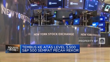 Video: Indeks S&P 500 Cetak Rekor, Didorong Saham Nvidia