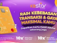 Perkuat Layanan, KB Bank Luncurkan Kartu Debit KBstar