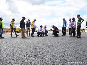 PUPR Pastikan Pesawat Kepresidenan Bisa Mendarat di Bandara VVIP IKN