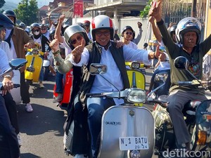2 Orang Daftar Bacawali Batu Lewat PKB
