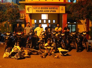 Pencuri Motor di Aceh Ditangkap Polisi saat Jenguk Teman di Penjara