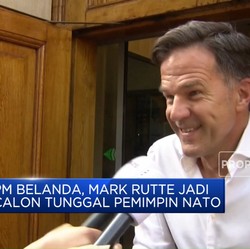 Video: PM Belanda, Mark Rutte Jadi Calon Tunggal Pemimpin NATO