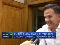 Video: PM Belanda, Mark Rutte Jadi Calon Tunggal Pemimpin NATO