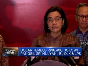 Video: Rupiah Ambles, Ini Kata Srimul & Bos BI Usai Dipanggil Jokowi