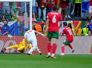 Euro 2024: Portugal Unggul 2-0 atas Turki di Babak Pertama