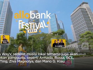 Video: Ini nih! Line Up Musisi di Allo Bank Festival 2024 hari ke-2
