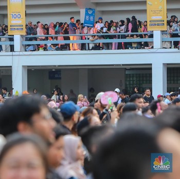 Menyemut! Penampakan Penonton Padati Allo Bank Festival 2024