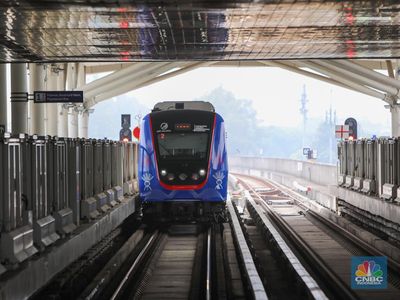 Bukan Rp 5.000! Tarif LRT Jakarta Tanpa Subsidi Ternyata Rp 160.000