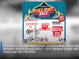Video: Serbu! Aneka Sepeda Banjir Diskon Hingga 60%+20% di Transmart